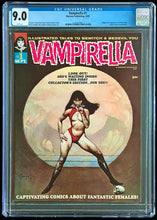 Load image into Gallery viewer, 1969 VAMPIRELLA #1 CGC 9.0 WHITE PAGES  💎 ORIGIN &amp; 1st APPEARANCE