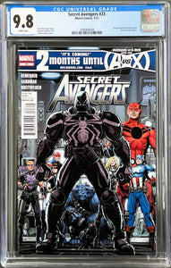 AMAZING SPIDER-MAN #654 CGC 9.8 💎 SECRET AVENGERS #23 CGC 9.8 💎 SET OF 2