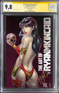 ART OF RYAN KINCAID #1 CGC 9.8 SS KINCAID 💎 LIMITED 30 PRINT RUN