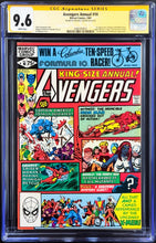 Load image into Gallery viewer, AVENGERS ANNUAL #10 CGC 9.6 SS WHITE PAGES 🔥 1st APPEARANCE ROGUE