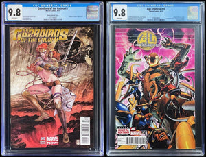 Age of Ultron #10 Guardians of the Galaxy #5 MANARA Variant CGC 9.8 Set Marvel Comics 1st ANGELA