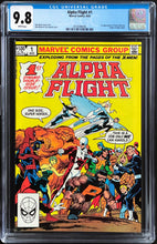 Load image into Gallery viewer, Alpha Flight #1 CGC 9.8 White Pages 🔥 1st Appearance PUCK