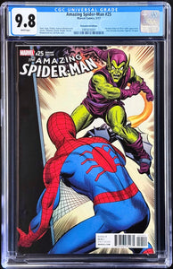 Amazing Spider-Man #25 CGC 9.8 White Pages 🔥 2017 Remastered Edition