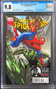 Amazing Spider-Man #316 #654 Lot CGC 9.8 Secret Avengers #23 Marvel Comics Set of 3