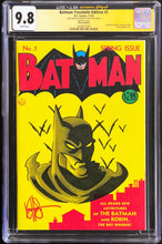 Load image into Gallery viewer, Batman Facsimile #1 Sketch Blank Variant 2023 CGC 9.8 SS Original Art Signed JSA