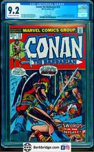 Load image into Gallery viewer, CONAN THE BARBARIAN #23 CGC 9.2 OW WHITE 🔥 UNPRESSED
