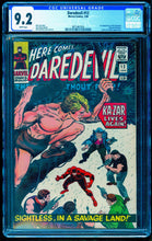 Load image into Gallery viewer, DAREDEVIL #12 CGC 9.2 WHITE PAGES 💎 1st PLUNDERER  2nd KA-ZAR