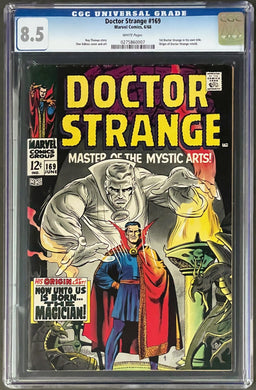 DOCTOR STRANGE #169 CGC 8.5 WHITE PAGES 💎 UNPRESSED