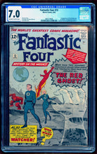 Load image into Gallery viewer, FANTASTIC FOUR #13 CGC 7.0 OW WHITE 🔥 1st WATCHER