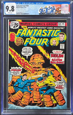 FANTASTIC FOUR #169 CGC 9.8 WHITE PAGES 💎 1 of 10
