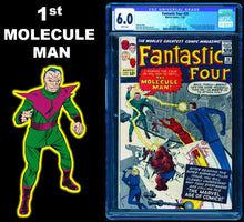 Load image into Gallery viewer, FANTASTIC FOUR #20 CGC 6.0 WHITE PAGES 💎 1st MOLECULE MAN 1963