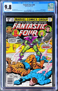 FANTASTIC FOUR #204 #205 #206 #207 #208 #209 CGC 9.8 WHITE PAGES 💎 SET OF 6