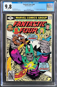 FANTASTIC FOUR #208 CGC 9.8 WHITE PAGES 🔥 1st CHAMPIONS OF XANDAR