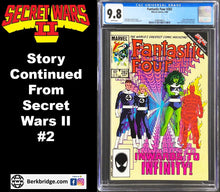 Load image into Gallery viewer, FANTASTIC FOUR #282 CGC 9.8 WHITE PAGES 🔥 SECRET WARS II SAGA