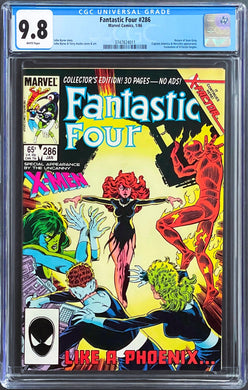 FANTASTIC FOUR #286 CGC 9.8 WHITE PAGES