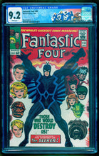 Load image into Gallery viewer, FANTASTIC FOUR #46 CGC 9.2 WHITE PAGES 💎 1st FULL BLACK BOLT (9014)