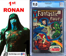 Load image into Gallery viewer, FANTASTIC FOUR #65 CGC 9.0 WHITE PAGES 💎 1st KREE RONAN AND SUPREME INTELLIGENCE