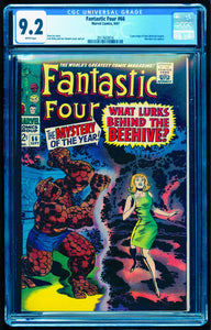 FANTASTIC FOUR #66 & #67 CGC 9.2 WHITE PAGES 💎 ORIGIN & 1st HIM ADAM WARLOCK