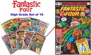 Fantastic Four #200-#209 Set of 10 Marvel Comics 1978 1979