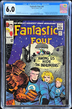 Load image into Gallery viewer, Fantastic Four #45 #46 Marvel Comics 1965 1966 1st Appearance Inhumans CGC 6.0 White UNPRESSED