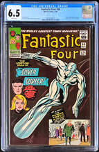 Load image into Gallery viewer, Fantastic Four #50 CGC 6.5 WHITE Marvel Comics 1966 Set of 2 Wyatt Wingfoot 1st Appearance