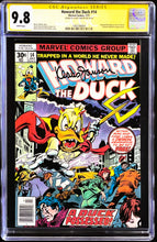 Load image into Gallery viewer, Howard the Duck #14 CGC 9.8 Signed Klaus Janson Son of Satan 1 of 3 SS Marvel 1977