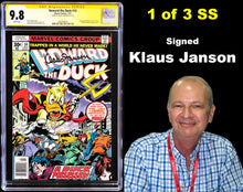 Load image into Gallery viewer, Howard the Duck #14 CGC 9.8 Signed Klaus Janson Son of Satan 1 of 3 SS Marvel 1977