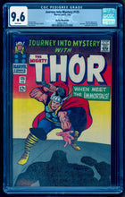 Load image into Gallery viewer, JOURNEY INTO MYSTERY #125 CGC 9.6 WHITE PAGES 💎 ROCKY MOUNTAIN PEDIGREE