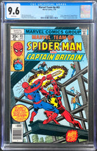 Load image into Gallery viewer, MARVEL TEAM-UP #65 CGC 9.6 WHITE PAGES 💎 1st U.S. CAPTAIN BRITAIN (4005)