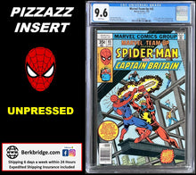 Load image into Gallery viewer, MARVEL TEAM-UP #65 CGC 9.6 WHITE PAGES 💎 &quot;PIZZAZZ&quot; INSERT
