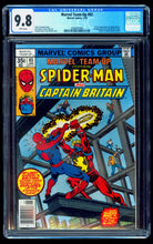 Load image into Gallery viewer, MARVEL TEAM-UP #65 CGC 9.8 WHITE PAGES 💎 1st U.S. CAPTAIN BRITAIN