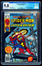 Load image into Gallery viewer, MARVEL TEAM-UP #65 CGC 9.8 WHITE PAGES 💎 1st U.S. CAPTAIN BRITAIN