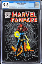 Load image into Gallery viewer, Marvel Fanfare #10 #11 Set CGC 9.8 1983 Marvel Comics 1st Iron Maiden George Perez Black Widow