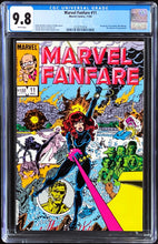 Load image into Gallery viewer, Marvel Fanfare #10 #11 Set CGC 9.8 1983 Marvel Comics 1st Iron Maiden George Perez Black Widow