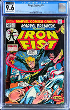 Load image into Gallery viewer, Marvel Premiere #15 CGC 9.6 CVA Exceptional 💎 1st IRON FIST 1974