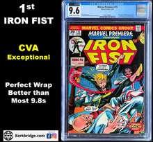 Load image into Gallery viewer, Marvel Premiere #15 CGC 9.6 CVA Exceptional 💎 1st IRON FIST 1974