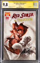 Load image into Gallery viewer, RED SONJA vs THULSA DOOM #1 CGC 9.8 SS RRP VARIANT 💎 SIGNED DELL OTTO