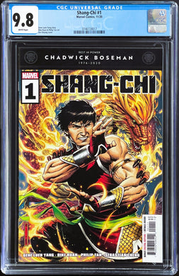 SHANG-CHI #1 CGC 9.8 WHITE PAGES