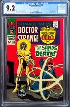 Load image into Gallery viewer, STRANGE TALES #158 CGC 9.2 OW WHITE PAGES 💎 1st FULL LIVING TRIBUNAL