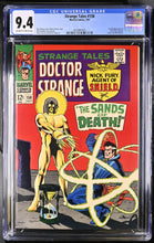 Load image into Gallery viewer, STRANGE TALES #158 CGC 9.4 OW WHITE PAGES 💎 1st FULL LIVING TRIBUNAL