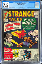 Load image into Gallery viewer, Strange Tales #126 CGC 7.5 Marvel Comics 1964 1st Appearance CLEA