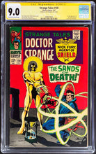 Load image into Gallery viewer, Strange Tales #158 CGC 9.0 SS JIM STERANKO Signed 1st Living Tribunal Marvel Comics 1967 (1 of 7)