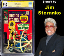 Load image into Gallery viewer, Strange Tales #158 CGC 9.0 SS JIM STERANKO Signed 1st Living Tribunal Marvel Comics 1967 (1 of 7)