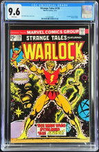 Load image into Gallery viewer, Strange Tales #178 CGC 9.6 White Pages 1975 Adam Warlock 1st Magus