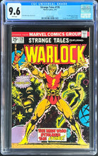 Load image into Gallery viewer, Strange Tales #178 CGC 9.6 White Pages (Unpressed) 1st Adam Warlock Magus 1975 Jim Starlin