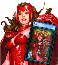 Load image into Gallery viewer, TAROT #1 CGC 9.8 WHITE PAGES 💎 SCARLET WITCH INFINITY COVER