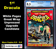 Load image into Gallery viewer, TOMB OF DRACULA #1 CGC 8.5 WHITE PAGES 💎 1st APPEARANCE (2006)