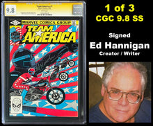 Load image into Gallery viewer, Team America #1 CGC 9.8 SS Ed Hannigan 💎 1 of 3 Signed