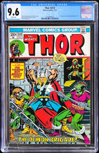 Load image into Gallery viewer, Thor #213 CGC 9.6 White Pages 1973 Marvel Amazing Spider-Man 122 Full Page Ad