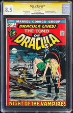 Load image into Gallery viewer, Tomb of Dracula #1 CGC 8.5 SS White Signed Neal Adams 1972 Marvel Comics 1st Appearance